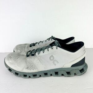 On Running Men's Cloud X Running Shoes Size 10.5 Glacier Olive